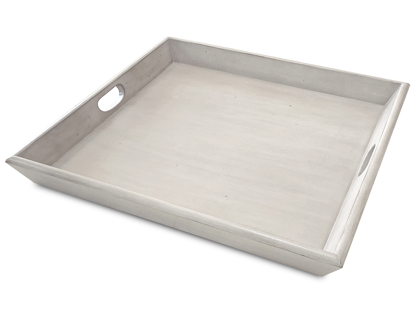 metal ottoman tray