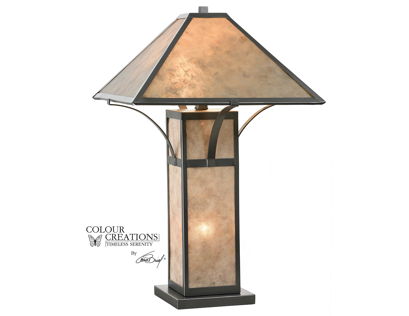 Decor Accents Lamps Steinhafels Dark Mica Table Lamp 29 75 H