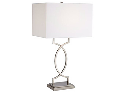 table lamps brushed nickel finish
