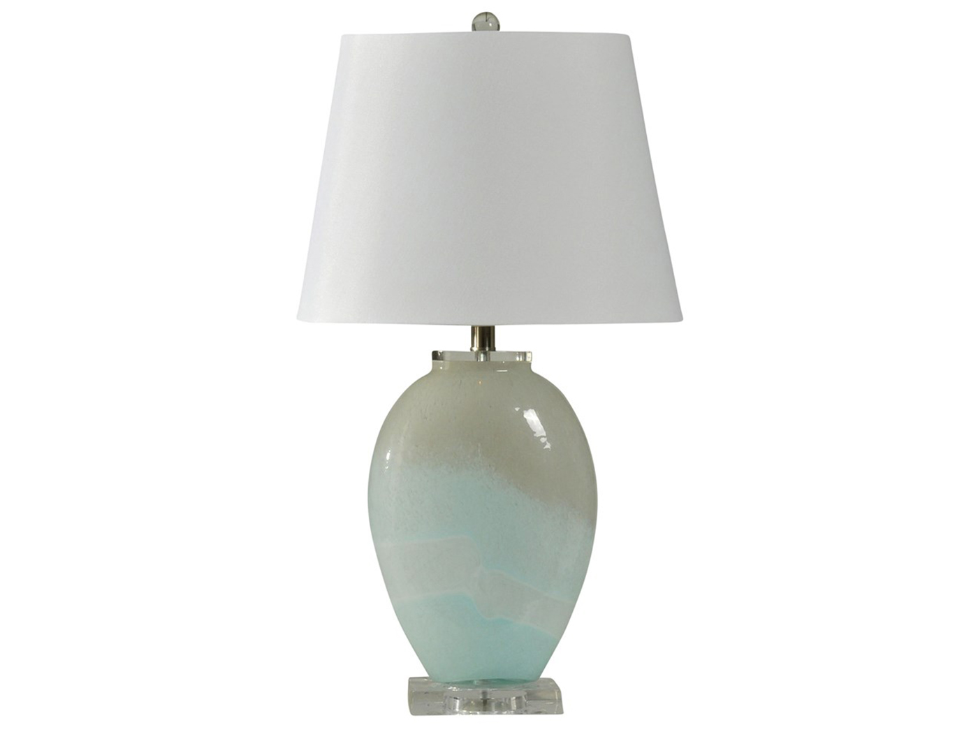 Frosted Glass Table Lamp 27 H Steinhafels Frosted Glass Table Lamp 27 H