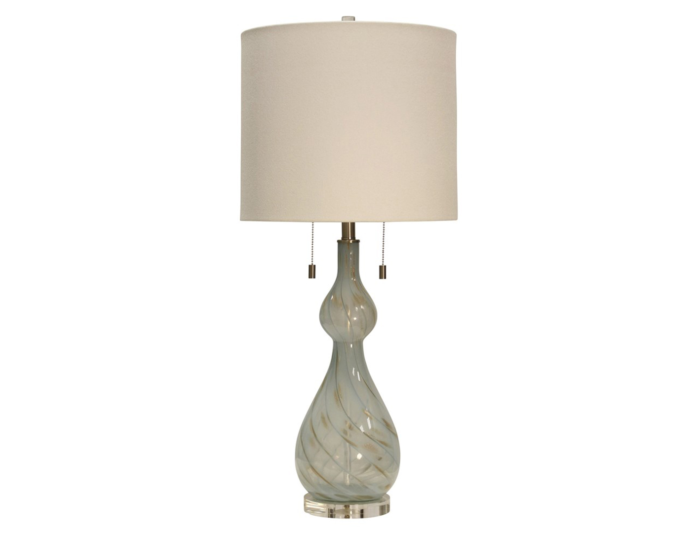 Ivory Art Glass Table Lamp 36 H Steinhafels Ivory Art Glass Table Lamp 36 H