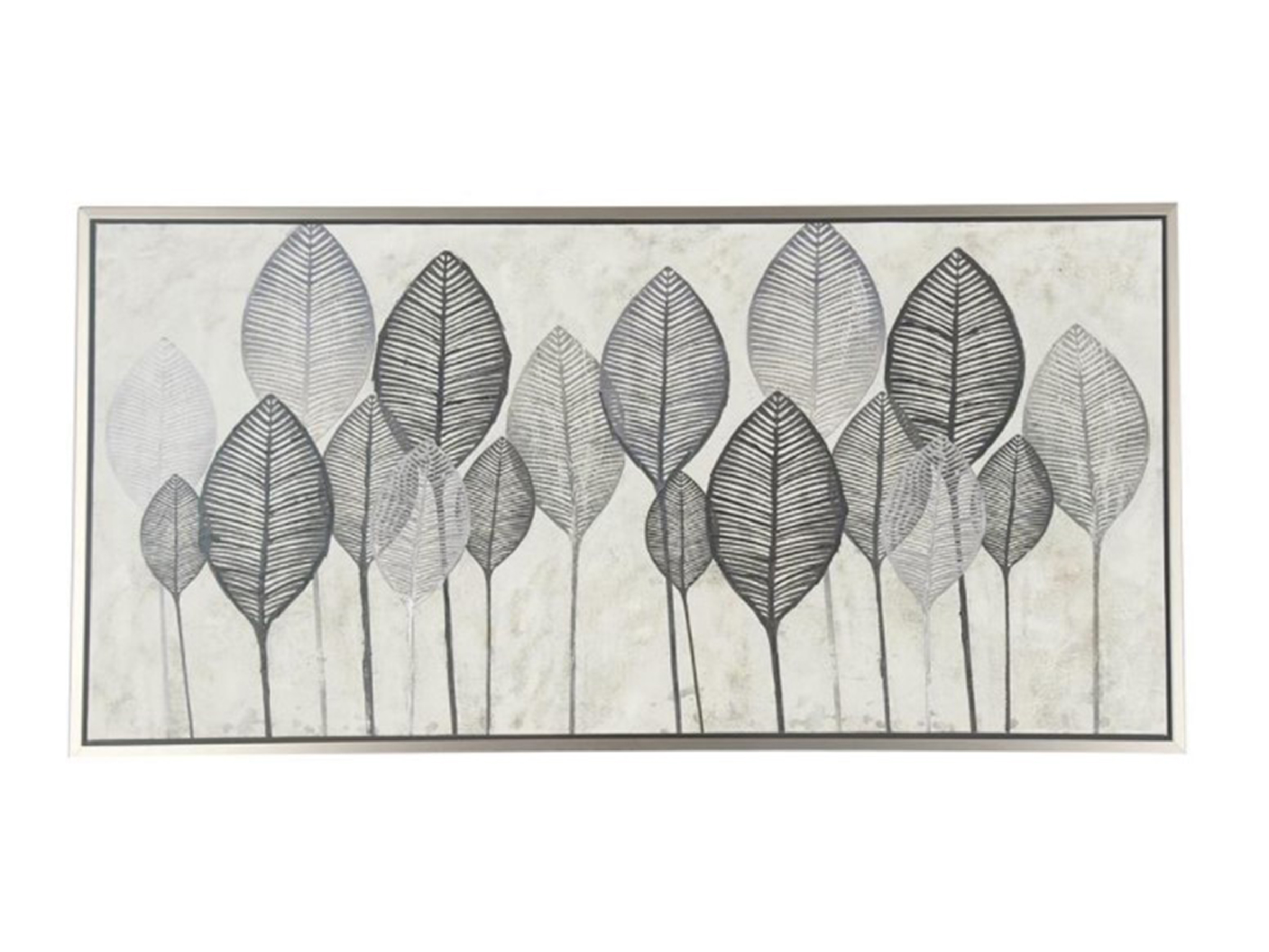 black white and grey canvas art