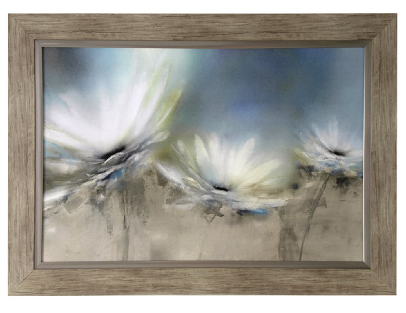 Daisies Framed Print 44"W x 32"H Steinhafels
