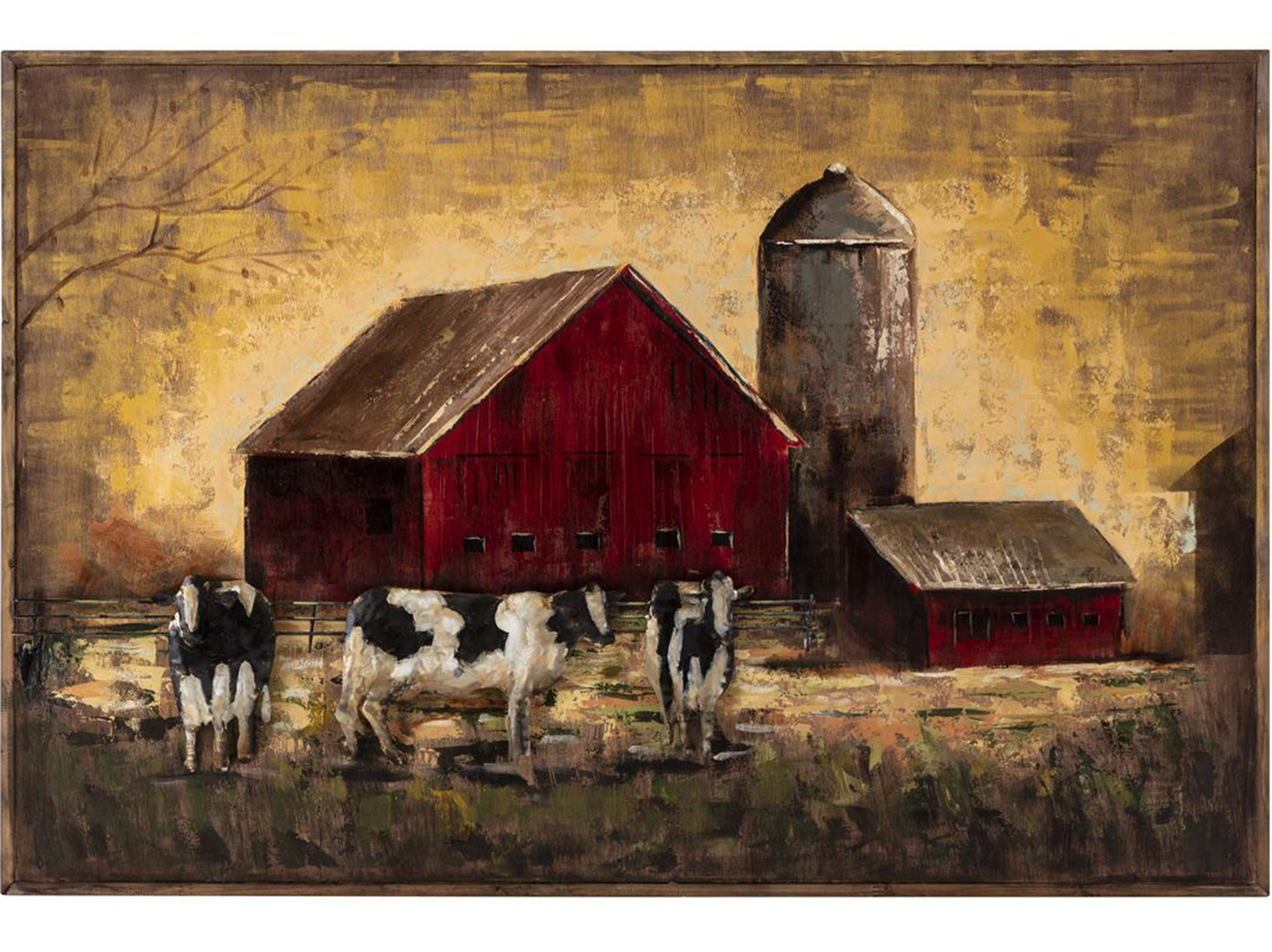 Barnyard Dimensional Wall Art 47 25 W X 31 5 H