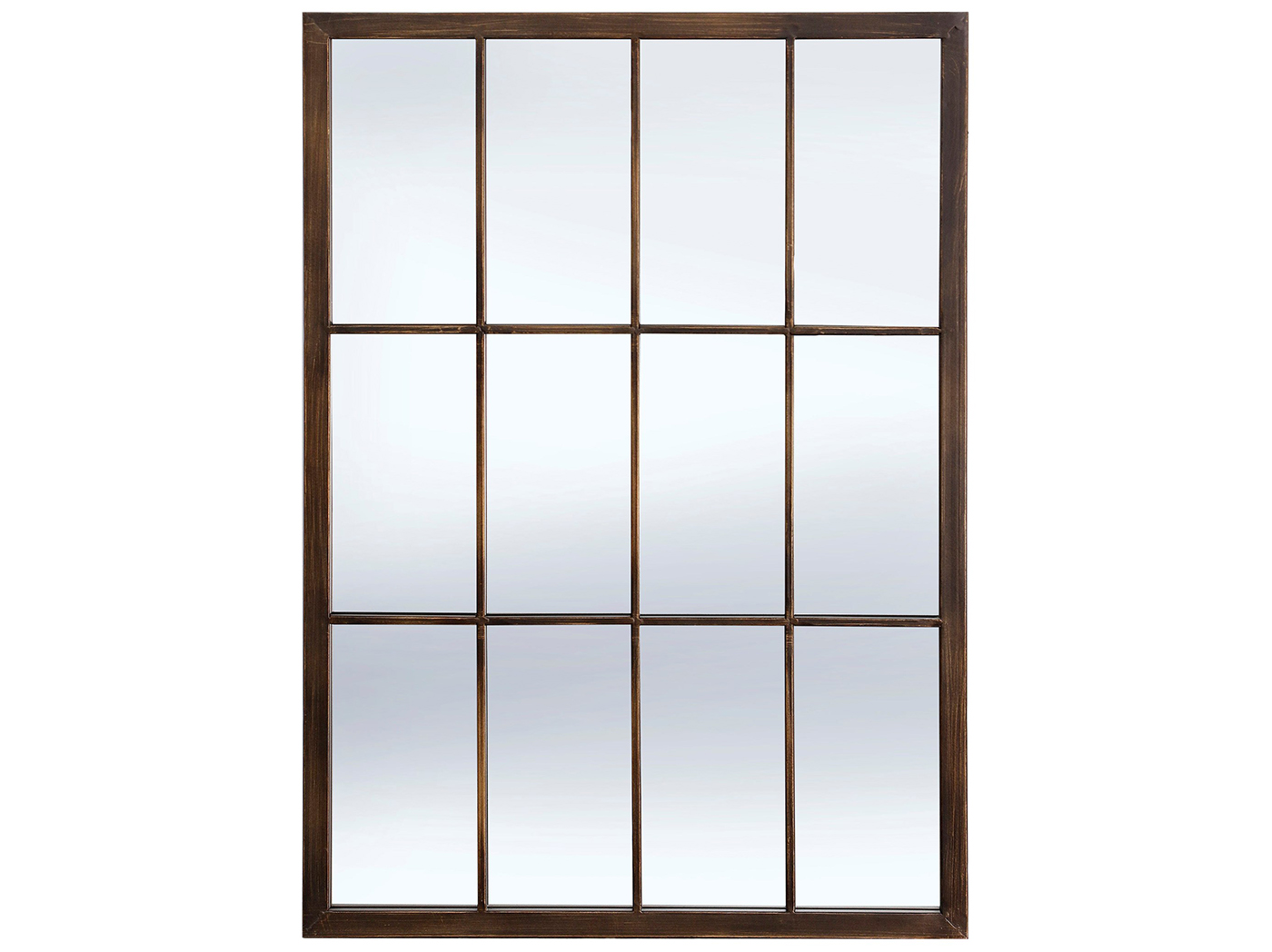 Windowpane Wall Mirror 19.5"W x 28"H Steinhafels