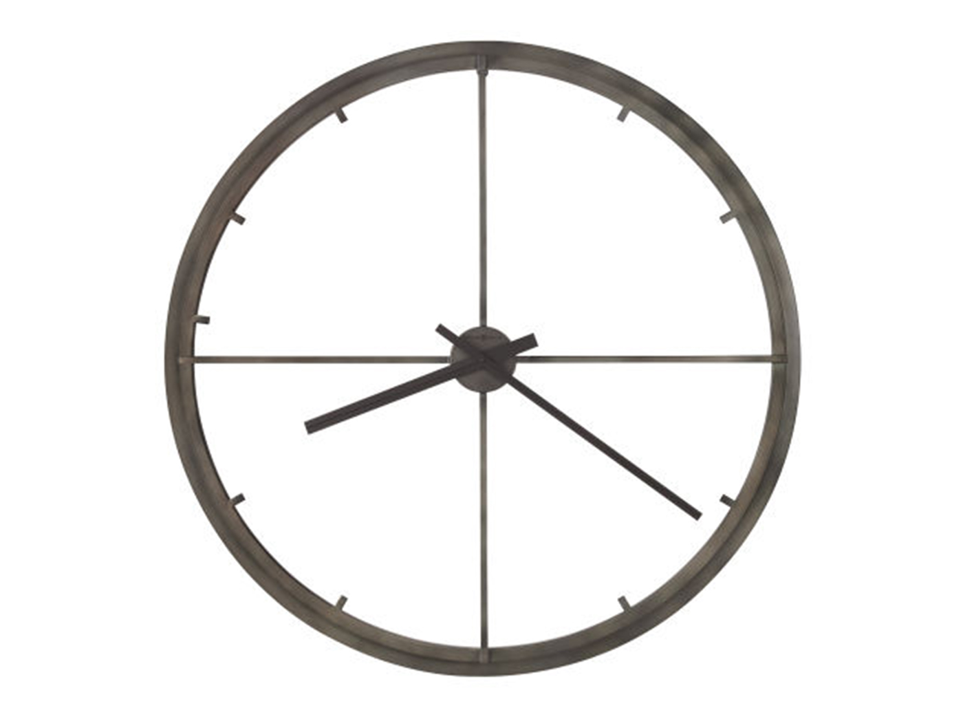 Howard Miller Ant.Charcoal Wall Clock 35" Steinhafels