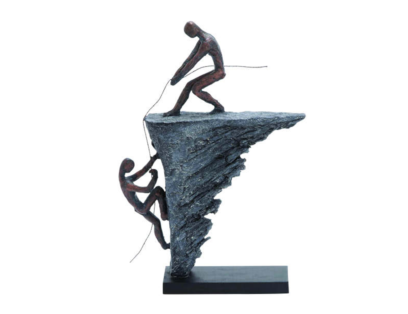 Rock Climbing Sculpture 11"W x 16"H Steinhafels