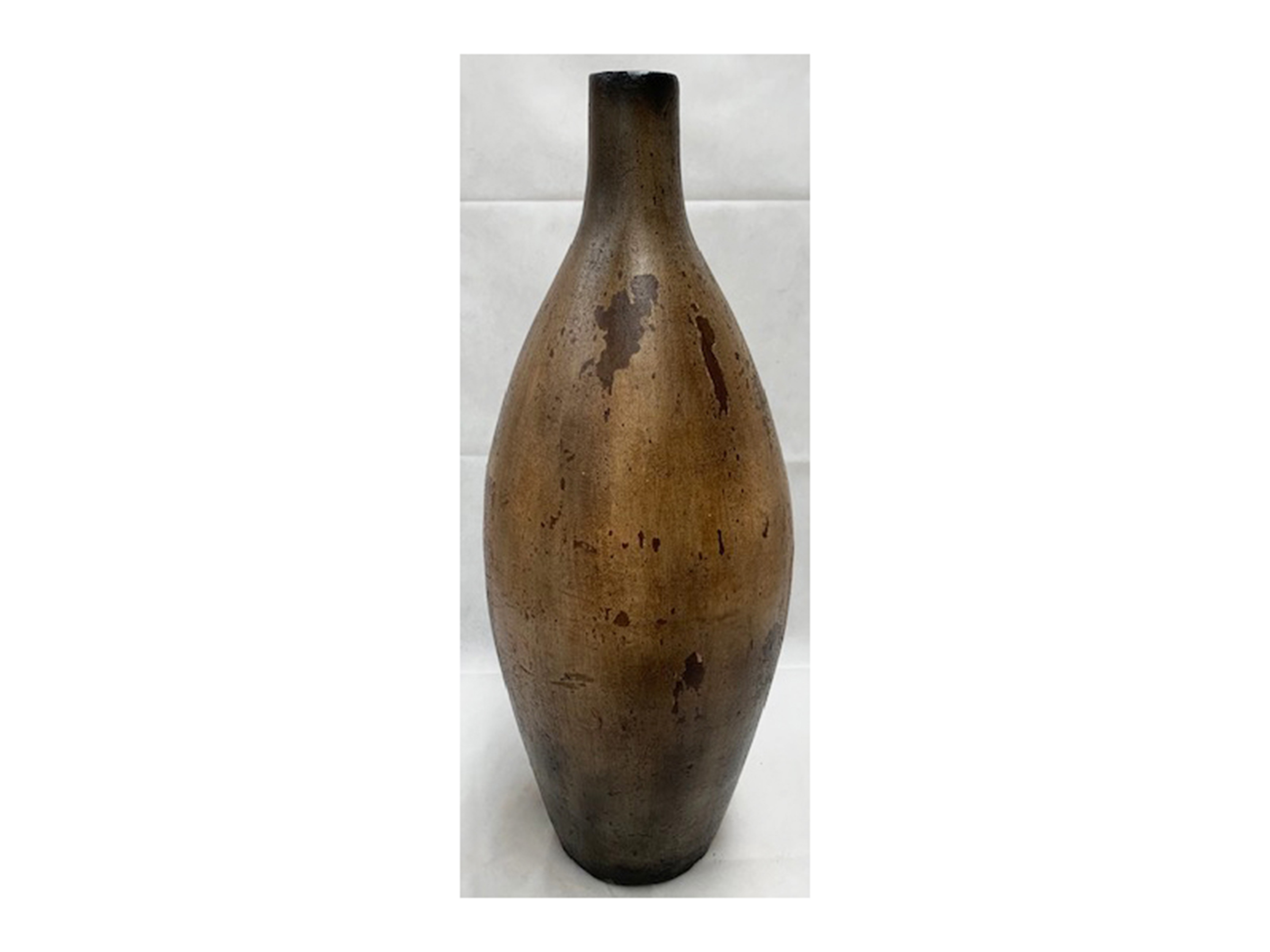 Brown Tones Large Floor Vase 13"W x 42"H Steinhafels