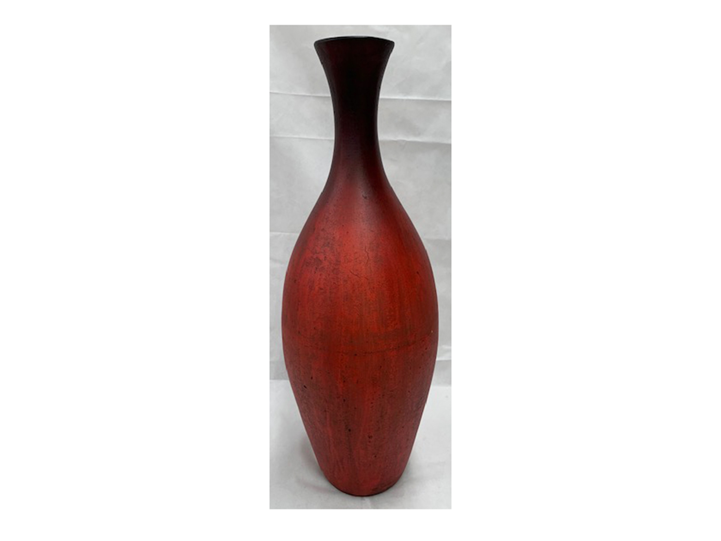 Red Large Floor Vase 13"W x 46"H Steinhafels