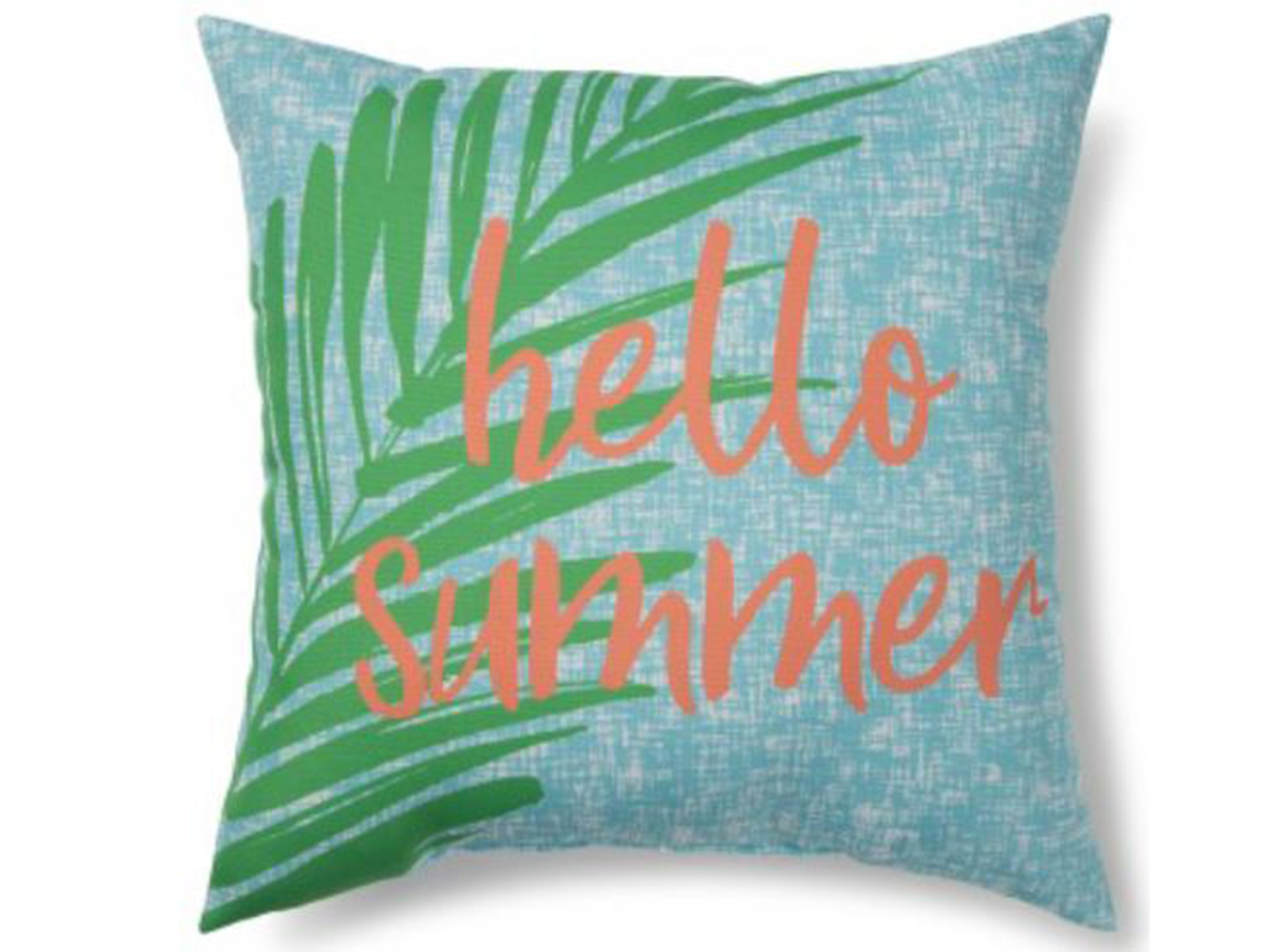 Summer Palm Outdoor Pillow 17"W x 17"H Steinhafels