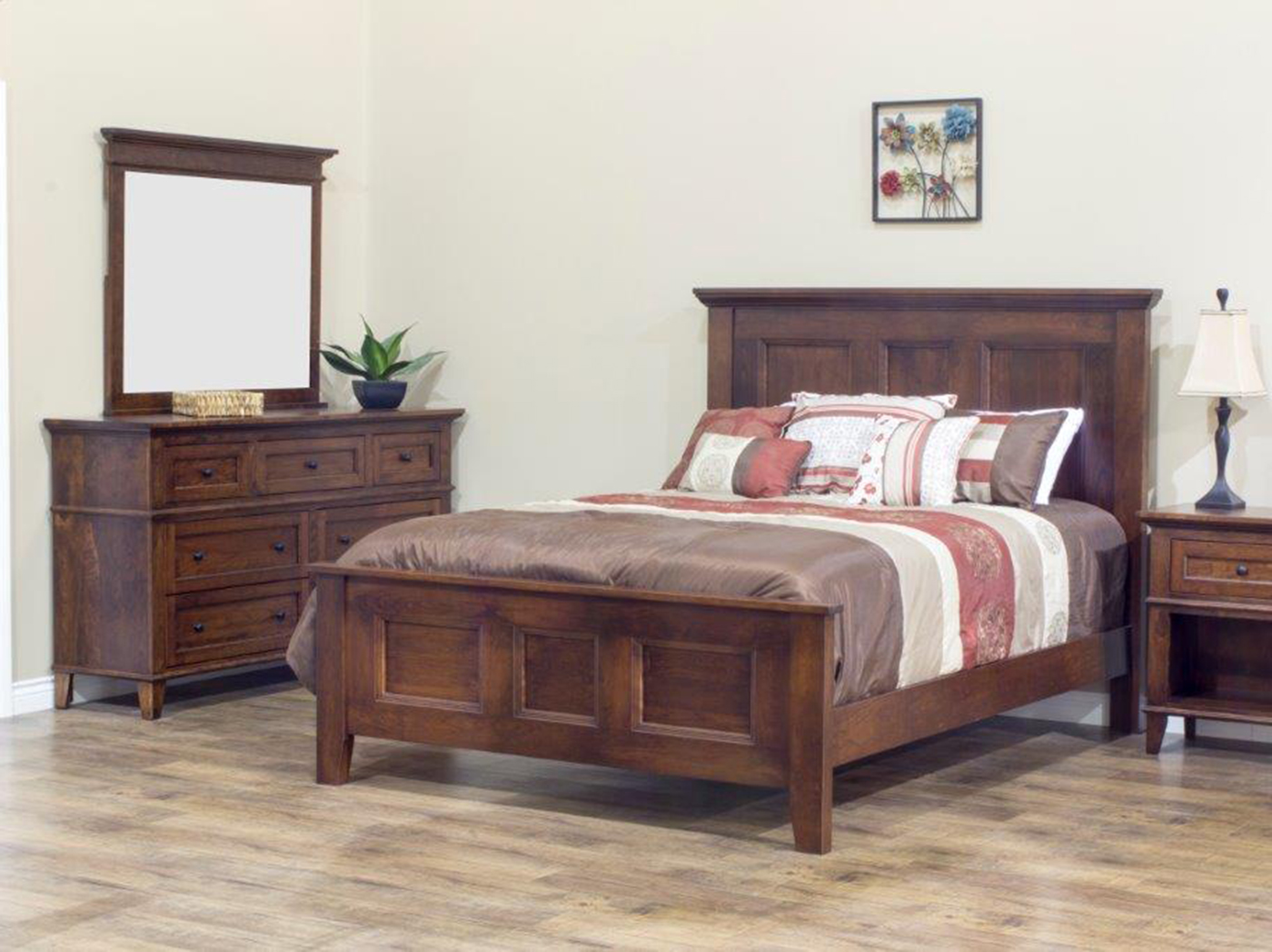 Brentwood King Panel Bed Steinhafels