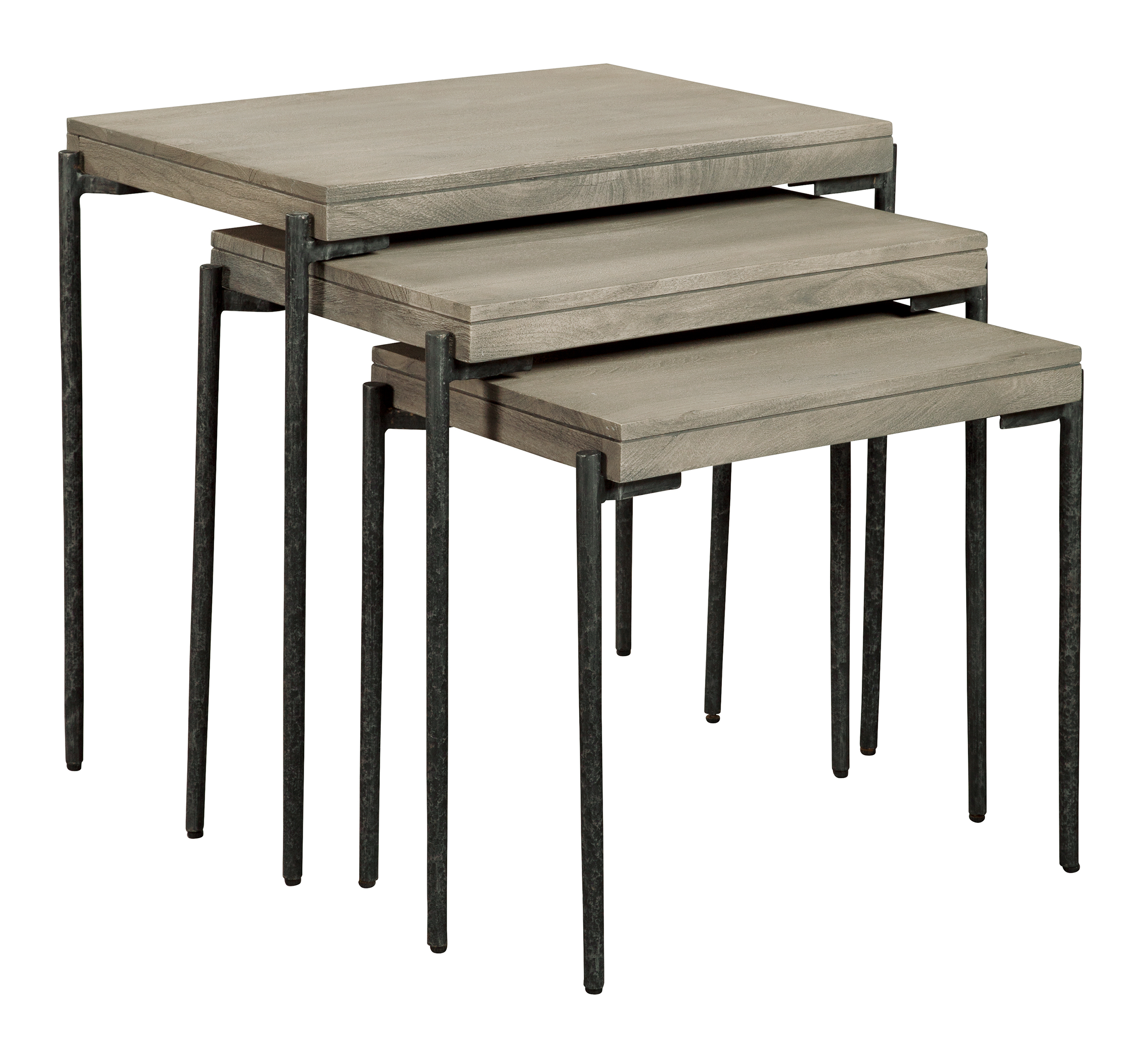 Bedford Park Gray Nesting Tables Steinhafels