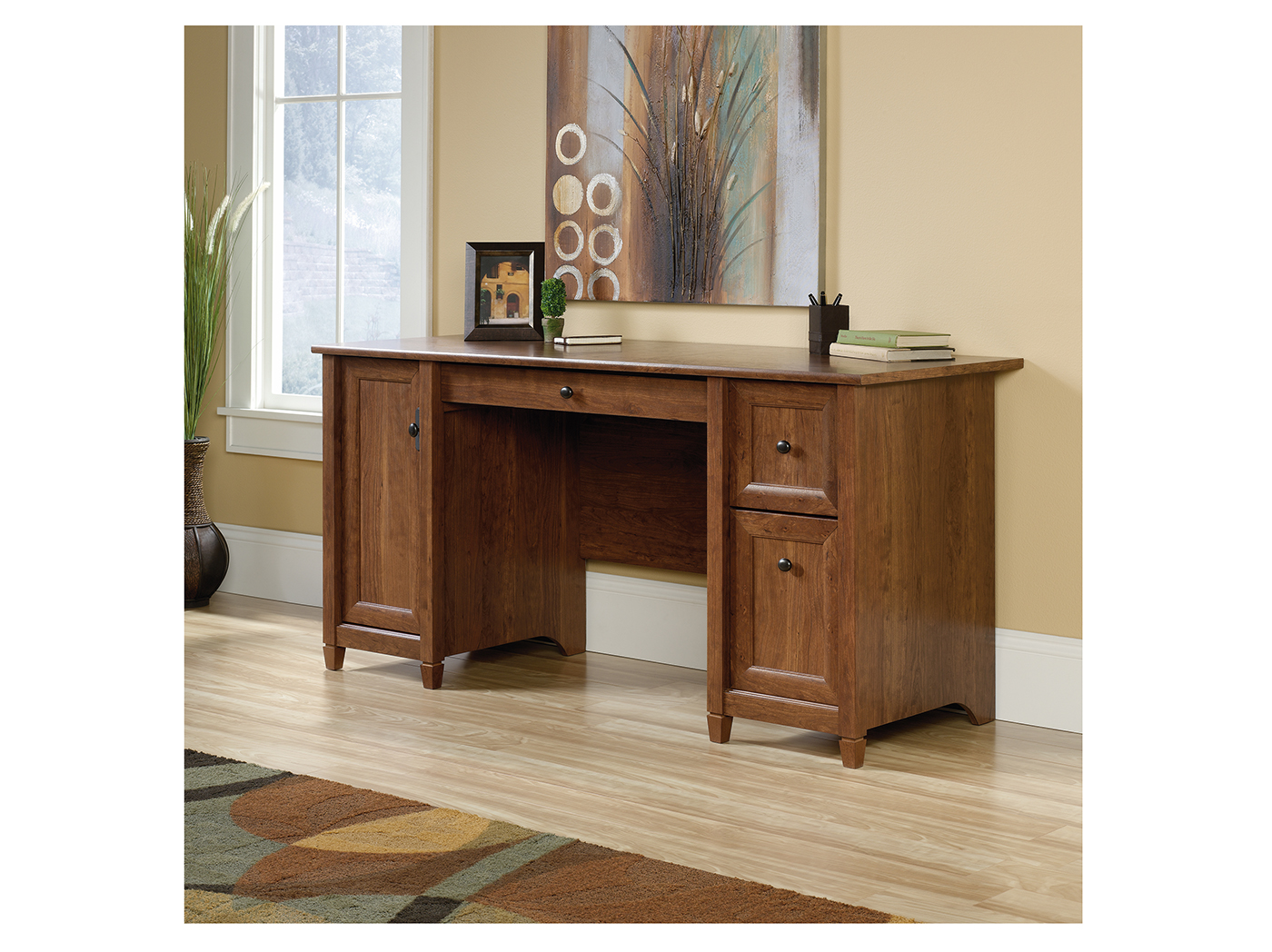 Edge Water Auburn Cherry Computer Desk Steinhafels Edge Water Auburn Cherry Computer Desk