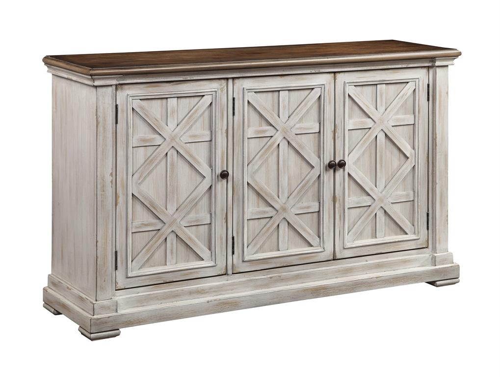 White Avery Credenza Steinhafels