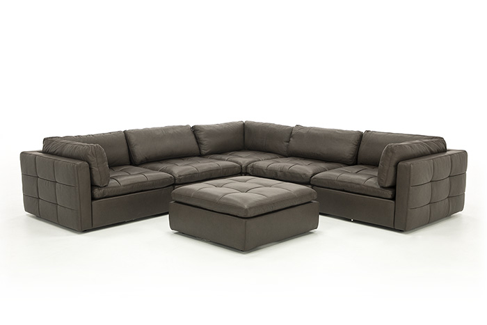 Kaitlynn 6 Pc Leather Modular Steinhafels Kaitlynn 6 Pc Leather Modular, Stacey Leather Modular Sectional Sofa