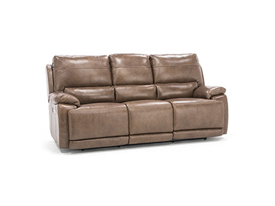 Brady Leather Power Headrest Console Loveseat Steinhafels Brady Leather Power Headrest Console, Brady Leather Corner Sofa