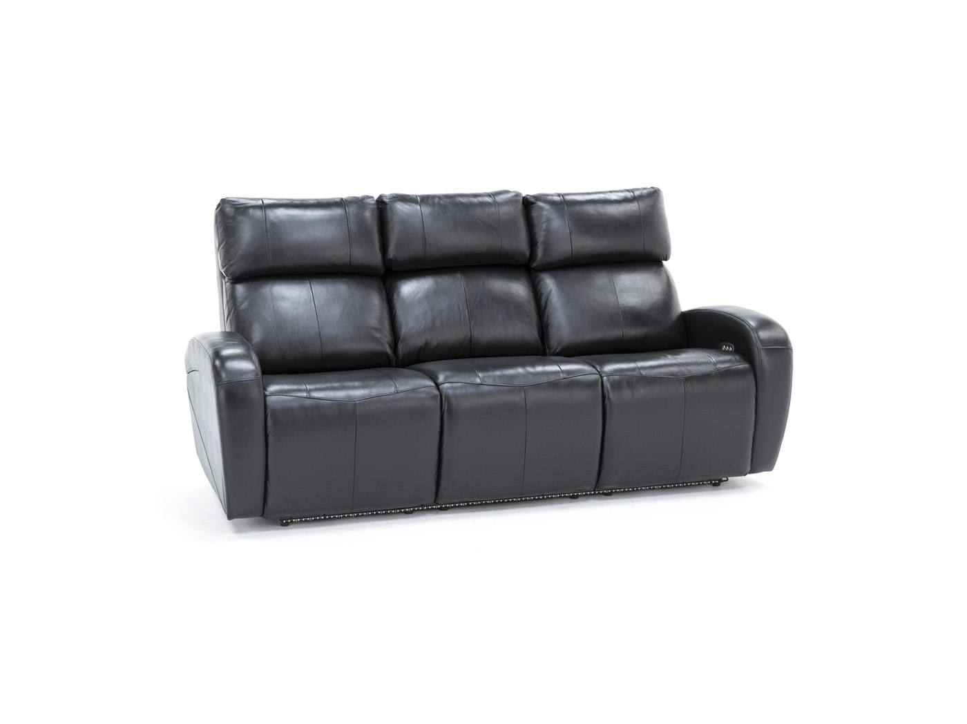 Living Room Sofas Steinhafels Avant Leather Fully Loaded Sofa