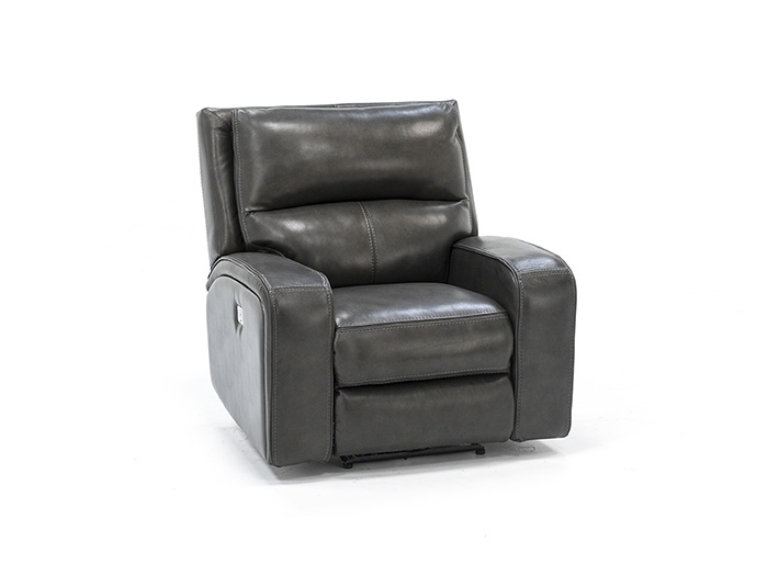 Colin Leather Power Headrest Recliner Steinhafels