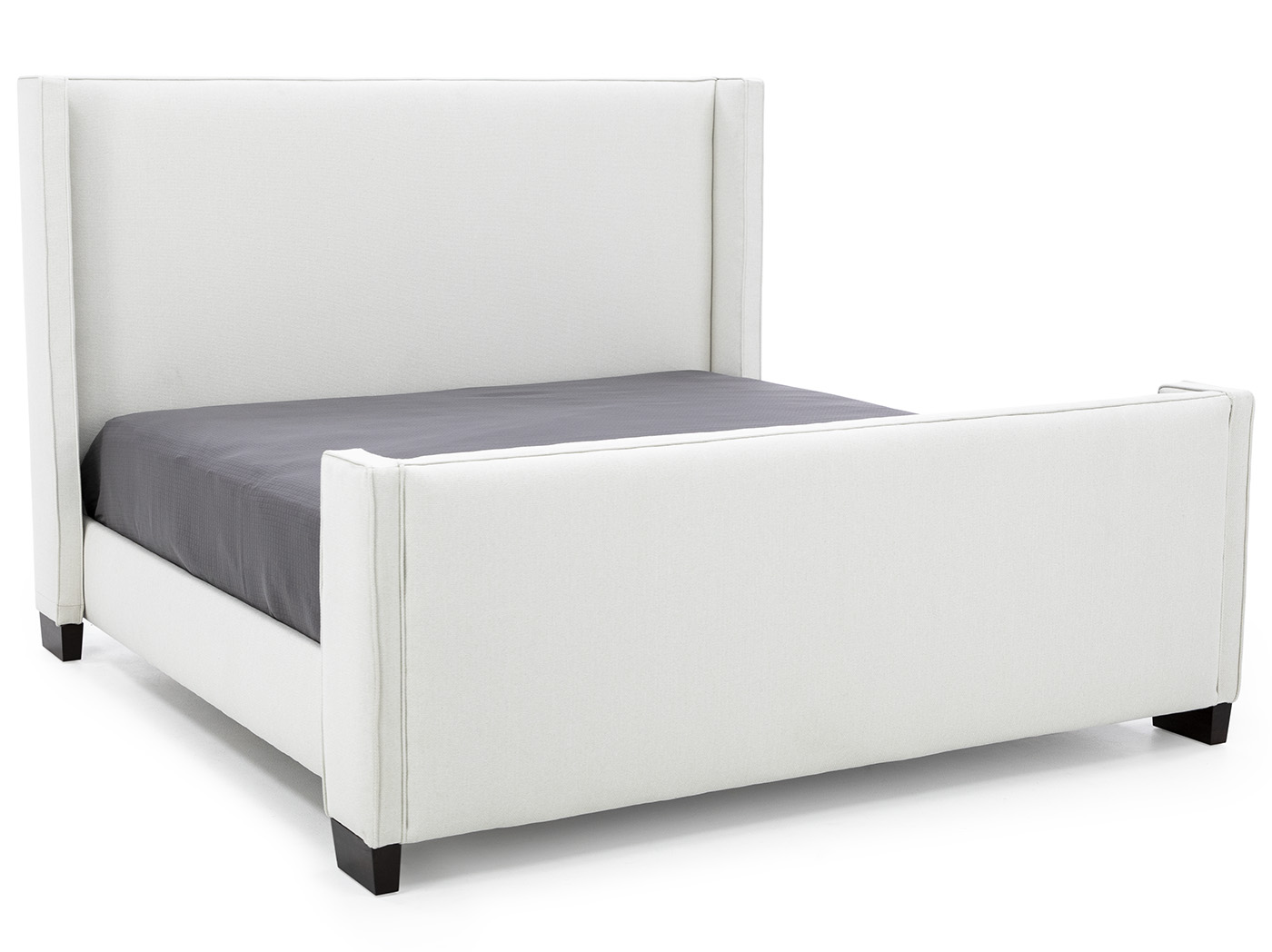 Dublin King Upholstered Bed W/Tall Footboard Steinhafels