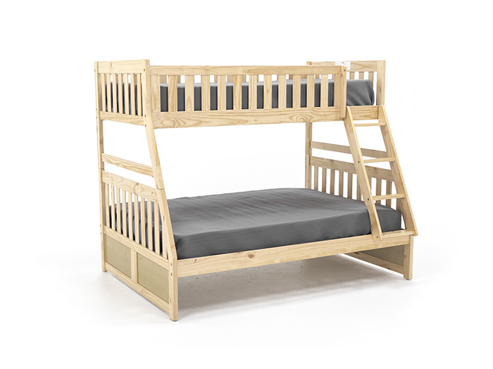 Twin Over Full Natural Bunk Bed Steinhafels Twin Over Full Natural Bunk Bed