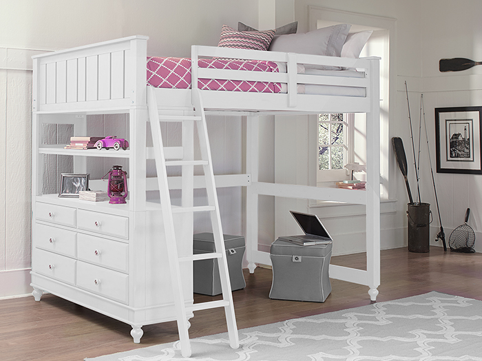 Lake House Full Loft with Chest Steinhafels