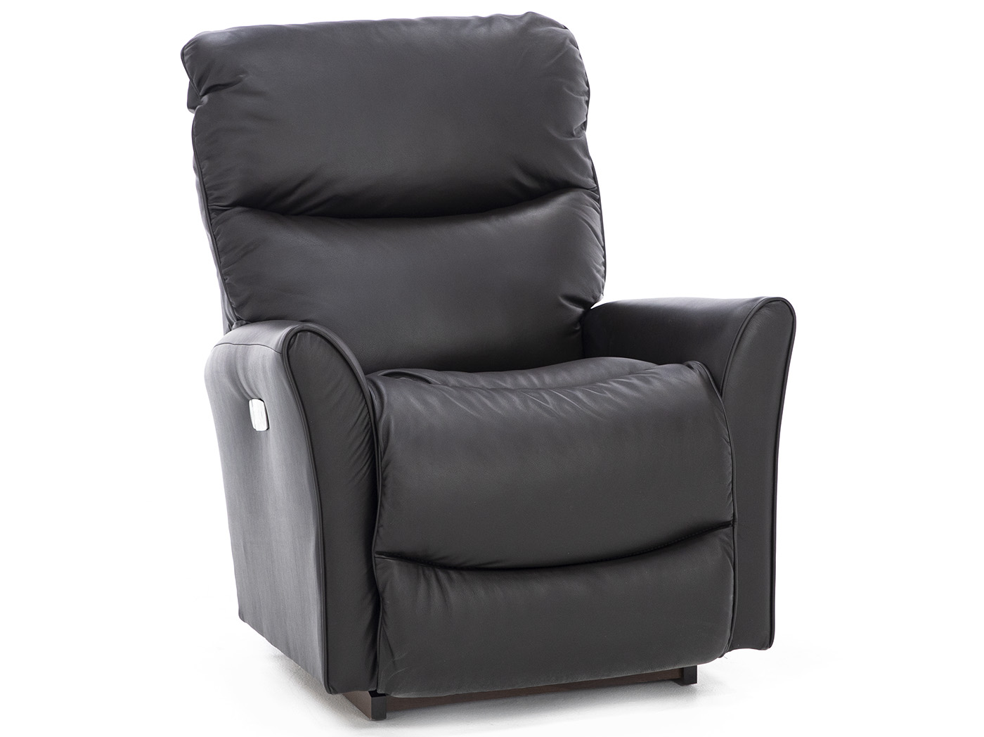 Rowan Leather Power Rocker Recliner in Truffle Steinhafels
