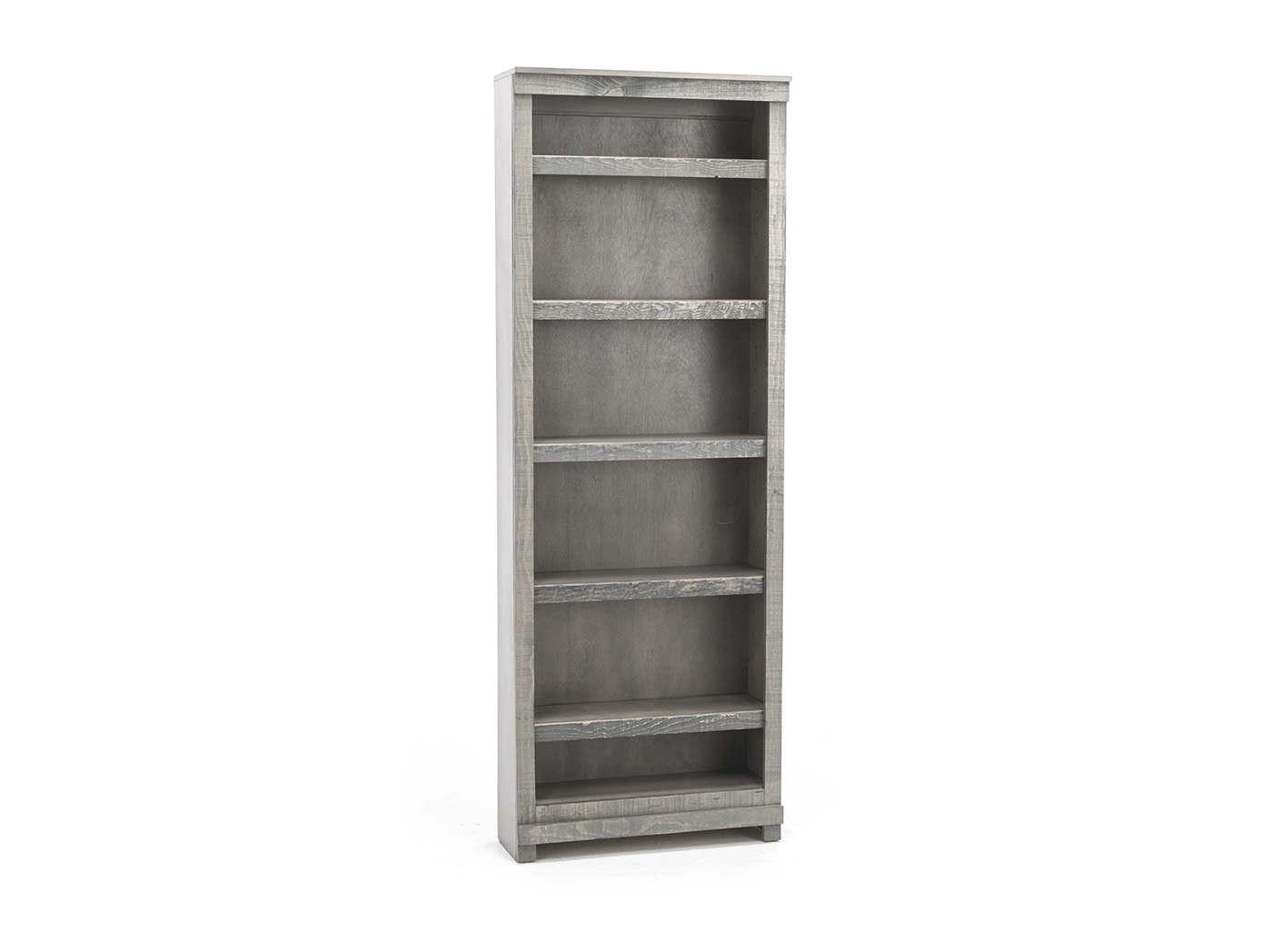 Bookcase 84" Grey Rustic Steinhafels