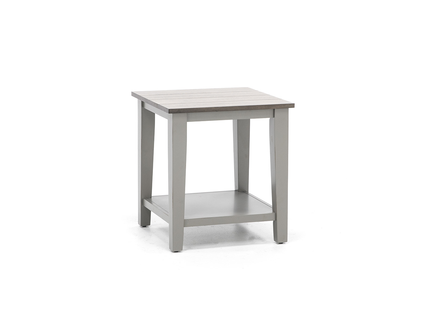 Choices Grey & Brown End Table Steinhafels