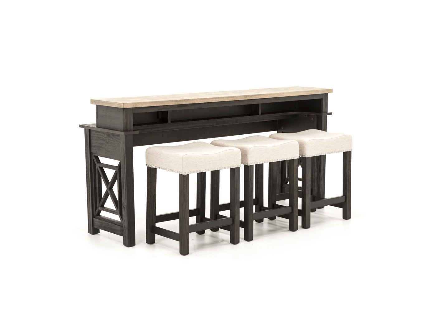 Heatherbrook Console Bar Table Set Steinhafels