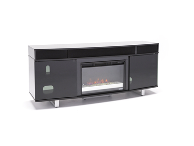 Pacer Fireplace TV Stand With Sound Bar | centenariocat.upeu.edu.pe