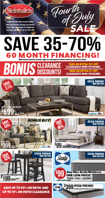 Cur Ads Steinhafels 061619 Web July4th 8pg Edit 1 Jpg